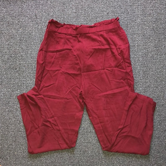 Forever 21 Maroon Pants - Picture 2 of 3